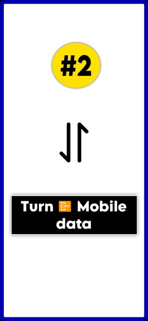 turn off mobile data